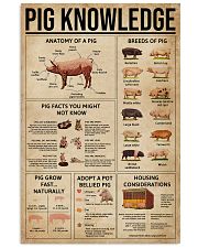 Pig Knowledge Farm 11x17 Poster front