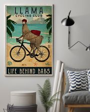 Cycling Club Llama 11x17 Poster lifestyle-poster-1