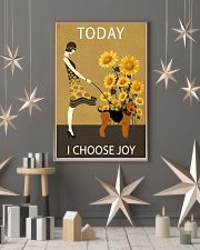 Sunflower Vintage Choose Joy Airedale Terrier 11x17 Poster lifestyle-holiday-poster-1