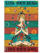 Lose Your Mind Find Your Soul Yoga 16x24 Poster front