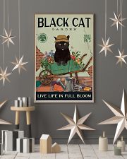 Black Cat Garden 11x17 Poster lifestyle-holiday-poster-1