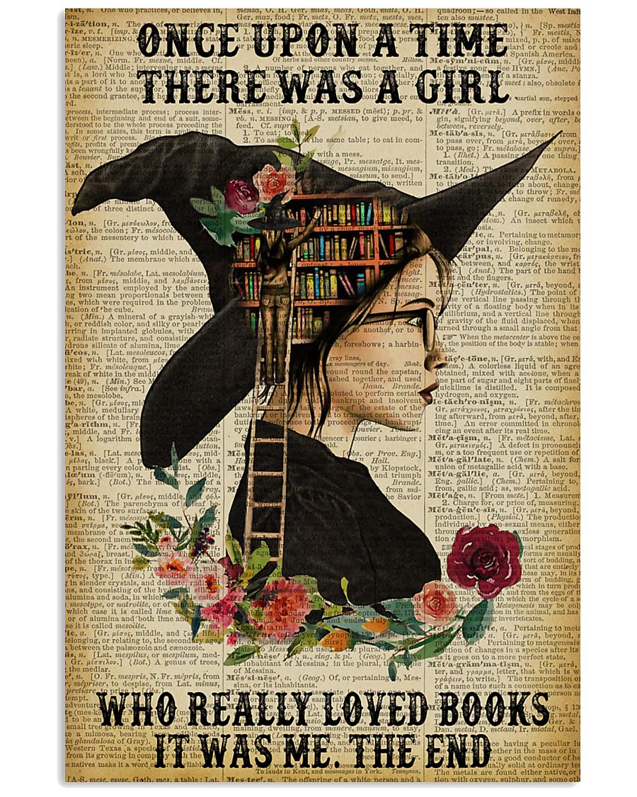 Reading Witch Girl Once Upon A Time 16x24 Poster
