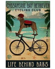 Cycling Club Chesapeake Bay Retriever 11x17 Poster front
