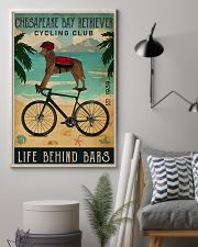 Cycling Club Chesapeake Bay Retriever 11x17 Poster lifestyle-poster-1