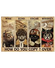 Cats Pilot How Do You Copy 24x16 Poster front