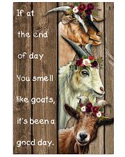 Wood Piece You Smell Like Goats 11x17 Poster front