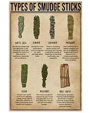 Types Of Smudge Sticks Witchery 11x17 Poster front