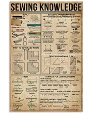 Sewing Knowledge 11x17 Poster front