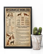 Abyssinian Cat Knowledge 11x17 Poster lifestyle-poster-8