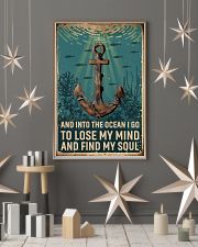 Retro Ocean Find My Soul Sailor 11x17 Poster lifestyle-holiday-poster-1