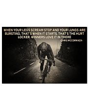 When Your Legs Scream Stop Cycling 24x16 Poster front