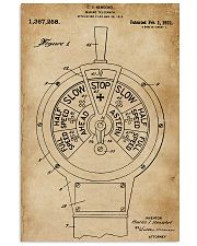 Boat's Speed Telegraph Patent Sailor 11x17 Poster front