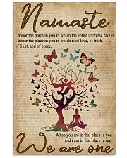 Dictionary Yoga We Are One 11x17 Poster front