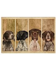 Vintage Four German Shorthaired Pointer 24x16 Poster front