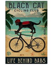 Cycling Club Black Cat 11x17 Poster front