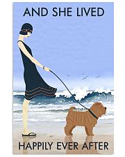 Beach And Dog Shar Pei 11x17 Poster front