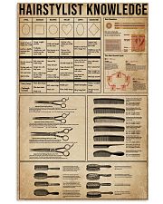 Knowledge Hairstylist 11x17 Poster front