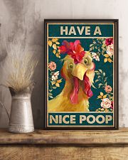 Have A Nice Poop Chicken 16x24 Poster lifestyle-poster-3