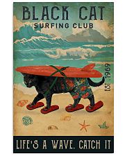 Surfing Club Black Cat 11x17 Poster front