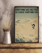 Choose Something Fun Skiing 16x24 Poster lifestyle-poster-3