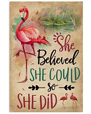 She Believe She Could Flamingo 11x17 Poster front