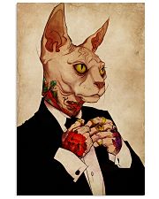 Tattoo Human Drawing Sphynx Cat 11x17 Poster front