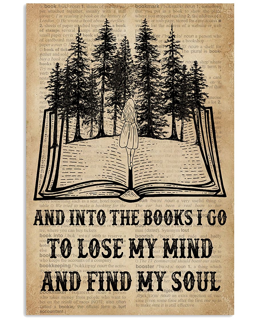 Dictionary And Into The Book 11x17 Poster