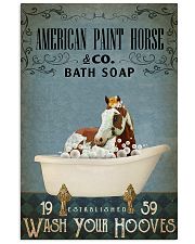 Vintage Bath Soap American Paint Horse 11x17 Poster front