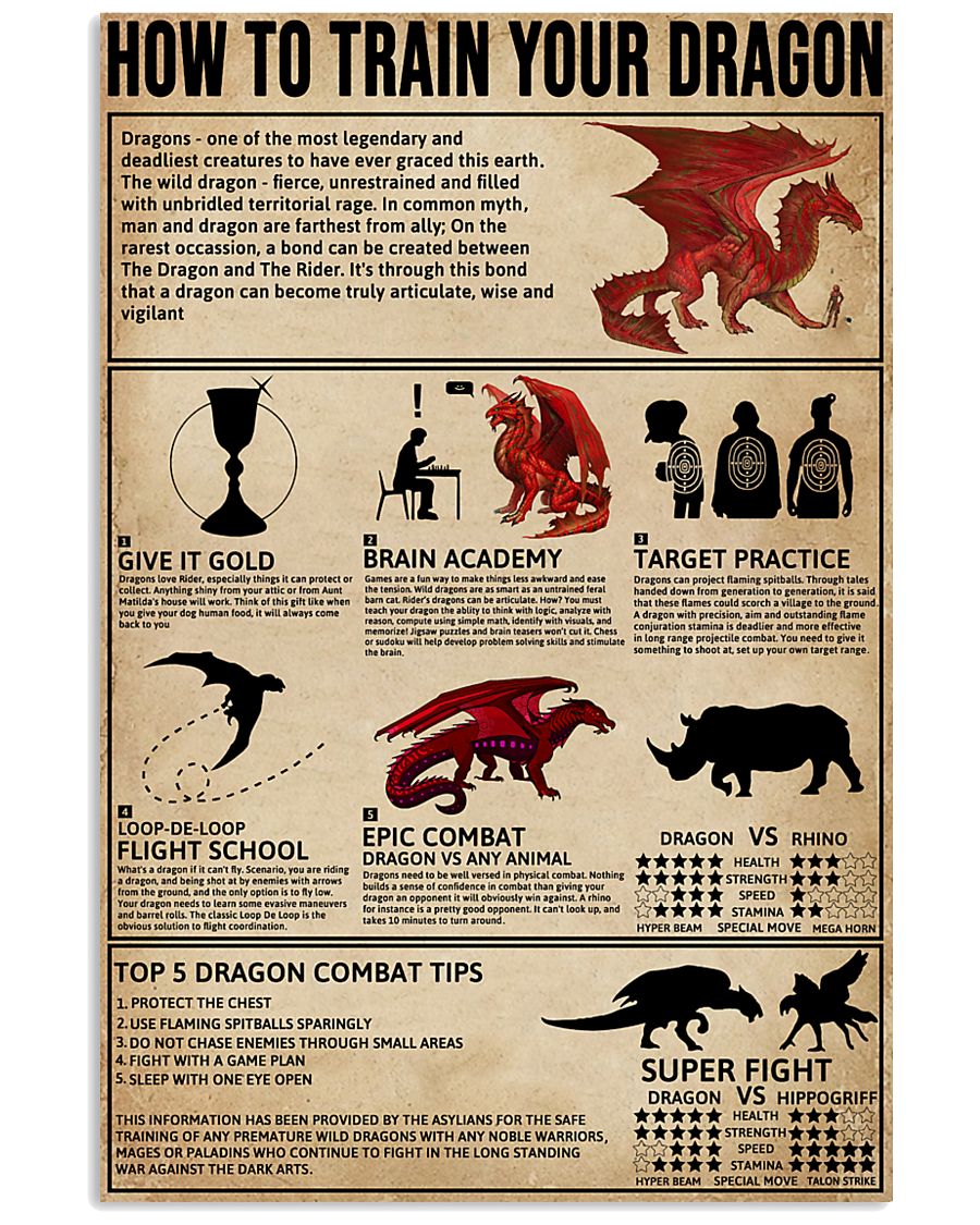 How To Train Your Dragon 11x17 Poster