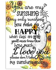 You Are My Sunshine My Only Sunshine Elephant Mom 11x17 Poster front
