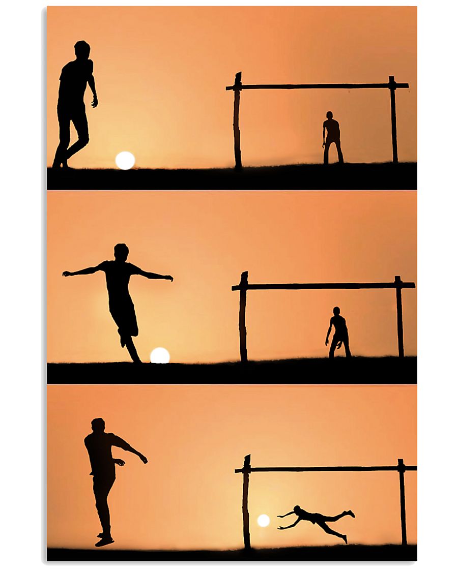 Sunset Football 11x17 Poster