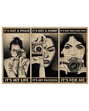 It's Not A Phase Camera Girl 24x16 Poster front