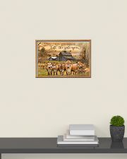 Jersey Cattle Let The Gate Open 24x16 Poster poster-landscape-24x16-lifestyle-09