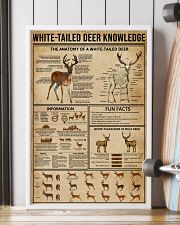 White-Tailed Deer Knowledge 16x24 Poster lifestyle-poster-4