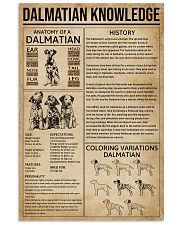 Dalmatian Knowledge 11x17 Poster front