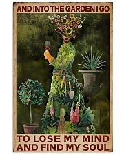 And Into The Garden Girl 16x24 Poster front