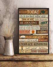 Teacher Today Is A New Brand Day 11x17 Poster lifestyle-poster-3