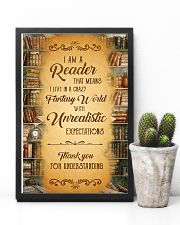 Books I Am A Reader 11x17 Poster lifestyle-poster-8