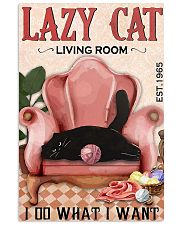 Living Room Do What I Want Cat 11x17 Poster front