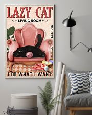 Living Room Do What I Want Cat 11x17 Poster lifestyle-poster-1