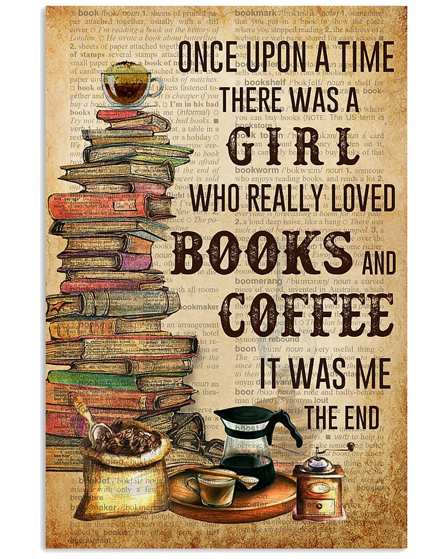 Once Upon A Time Reading Coffee 11x17 Poster