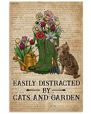 Dictionary Easily Distracted By Cats And Garden 11x17 Poster front