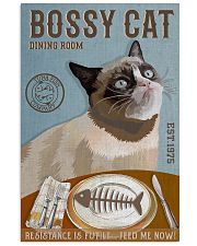 Bossy Cat Dining Room 11x17 Poster front