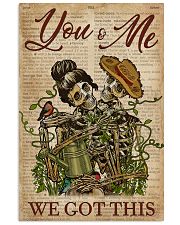 Dictionary We Got This Skull Couple 11x17 Poster front