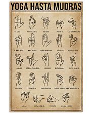 Yoga Hasta Mudras 11x17 Poster front
