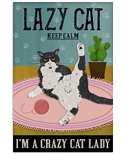 Cattractive Keep Calm Cat Lover 11x17 Poster front