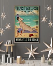 Beach Yoga Club French Bulldog 11x17 Poster lifestyle-holiday-poster-1