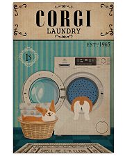 Corgi Dog And Laundry 11x17 Poster front
