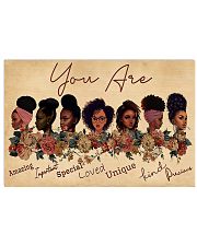 You Are Amazing Black Girl 17x11 Poster front