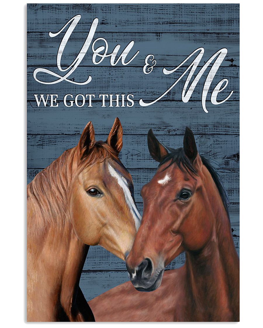 Blue Pallet Got This Horse 11x17 Poster